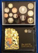 Coins, a Royal Mint 2009 UK Proof Coin Set containing 12 coins to include the Kew Gardens 50p and