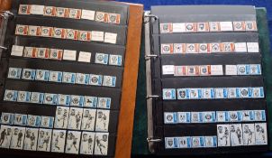 Trade Soccer Stamps, Football, The Sun Newspaper, 2 albums of stamps all loose unmounted, designed