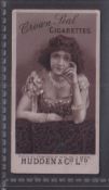 Cigarette card, Hudden Beauties 'Crown Seal' type card, Handbook reference 221, picture 13 (small