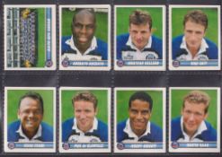 Trade stickers, Rugby, 2 sets Panini Premier Division Rugby 98 (set 372 stickers), Merlin Rugby