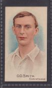 Cigarette cards, Cricketers, Footballers & Jockeys (250 subjects backs), Football subject type card,