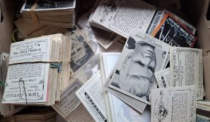 Cigarette & trade cards, Mixture in shoebox, including Anglo Captain Scarlet (35 fair/gd) plus