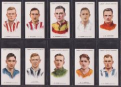 Cigarette cards, Football, Lambert & Butler Footballers 1930-1 (set 50 cards) (gen vg)