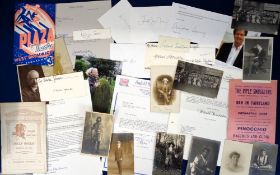 Ephemera, a large quantity of interesting assorted items dating from the late 19th to the mid