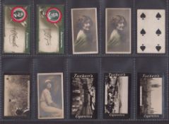 Cigarette cards & inserts, Canada, Tucket's, a collection of 40 types, various series inc. Autograph