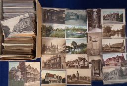 Postcards, a mixed UK and foreign topographical collection of approx. 450 cards. Foreign mainly