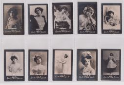 Cigarette cards, Hignett's, Actresses, 'PILPI II' (set, 50 cards) (gd)