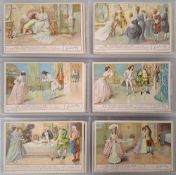 Trade cards, Liebig, 47 sets in 2 modern albums, majority S1300's issues, plus approx. 50 empty