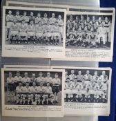 Cigarette & trade cards, Large Collection of cards in modern albums all Cricket and Football themed.