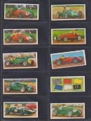 Trade cards, Motor Racing, Petpro Grand Prix Racing Cars (set 35 cards) including Juan Manuel Fangio