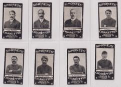Cigarette cards, Simonet's Local Footballers (Jersey) (24/50) (fair/gd)