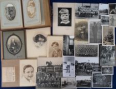 Photographs, approx. 450 assorted images dating from the early to the mid 19thC to include team