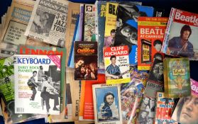 Entertainment, a large quantity of mainly 1950s-70s music related ephemera to include magazines,