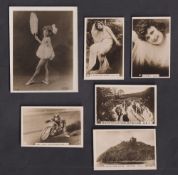 Cigarette cards, Joseph Doyle Ltd, six type cards, Beauties (Series CC.D), Beauties (Series CC.E),