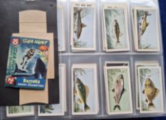 Trade cards, Barratt & Bassett, 16 sets, LOTR, Fish & Bait, World Record Breakers, Wunders Welt,