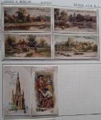 Cigarette cards, Mixed selection of several hundred cards, mainly in types and small runs, mostly