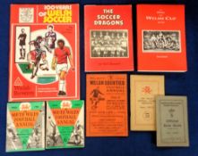 Welsh Football, a selection of booklets and brochures from the 1920's onwards inc. South Wales &