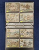 Postcards, a mixed subject and foreign collection of approx. 208 cards in modern album. Includes set