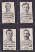 Cigarette cards, H C Lloyd Devon Footballers & Boer War Celebrities, 4 cards (all Footballers) W