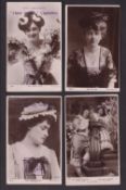 Tobacco advertising, Wills, Rotary Photographic Series cards, 4 calendar cards for 1910 all with '