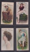 Cigarette cards, Canada, D Ritchie & Co, Actresses 'RITAN' (printed back, 'Our Production is over