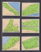Cigarette cards, Golf, 4 sets Wills (2) Famous Golfers (fair/gd), Golfing & Player's (2),