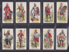 Cigarette cards, Cope's British Warriors, black printing (set 50 cards) (slight foxing on number 50,