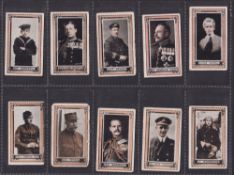 Trade cards, 6 sets, Weekly Welcome Lest We Forget (12 cards), Maypole War Series, Fry Nursery