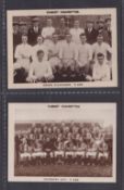 Cigarette cards, Pattreiouex, Football Teams (F192-241), 'L' size, two cards, F233 Coventry City &