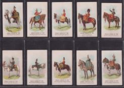 Cigarette cards, Wills (Scissors), Drum Horses (Horizontal backs) (set 32 cards) (gen about gd)
