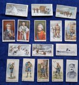 Trade cards, Fry's Chocolate, 41 cards from various series including Days of Wellington (8), Captain