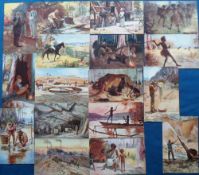 Postcards, Australia, a selection of 17 relatively scarce Tuck published Oilette 'Wide Wide World'