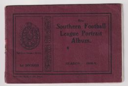 The Southern League Football Portrait Album, 1st Division, 1908-09, booklet published by Sargeant