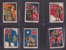 Trade cards, 17 sets, Cadbury Cathedral Series, Empire Shopping, Anglo Trains of the World (84