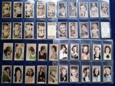Cigarette cards, 11 sets, all Film & Cinema related, Ardath (2) Who is This?, Famous Film Stars,