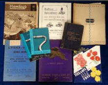 Advertising Catalogues and Pamphlets, 9 vintage catalogues to include 1938 Herbert Terry & Sons