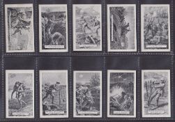 Cigarette cards, Martin's. V.C. Heroes (26-50), UNISSUED, extremely scarce set of 25 cards, possibly