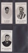 Cigarette cards, Taddy, County Cricketers, Derbyshire, three cards, H. Cooper, Mr. A.E. Lawton & Mr.