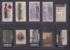 Cigarette & trade cards, 18 scarce and unusual cards, Ogden's Tabs / Guinea Gold (5 all sport