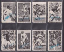 Trade cards, A&BC Gum Footballers Autographed Photos 1973 Crinkle Edged black backs (set 32