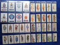 Cigarette cards, Will's Australian issues, 5 sets Crests & Colours of Australian Universities,