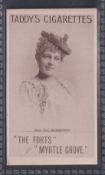 Cigarette card, Taddy, Actresses, Collotype, type card, Miss Flo Henderson (gd) (1)