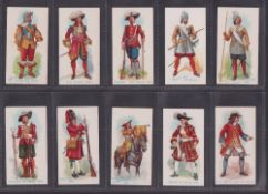 Cigarette cards, Player's Old England's Defenders (set 50 cards) (gen gd/vg)