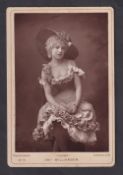 Cigarette card, Ogden's, English Actresses, 'P' size, type card, no 8, Amy Williamson (gd) (1)