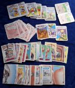 Trade cards, mixture Topps Garbage Pail Kids (76 cards, all numbered over 100. Some duplication