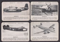 Trade cards, USA, East New York Savings Bank, Aircraft Recognition Cards, 'L' size, WW2, 16