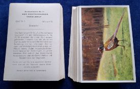 Cigarette cards, Germany, Gabarty Sammelwerk Nr 5 Aus Deutschlands Vogelwelt ( German Birds) (set