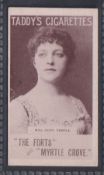 Cigarette card, Taddy, Actresses, Collotype, type card, Miss Hope Temple (gd) (1)