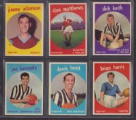 Trade cards, A&BC Gum Footballers (Black Back) 1960 2nd Series 43-84 (set 42 cards) (checklist