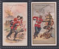 Cigarette cards, Taddy, Victoria Cross Heroes, two cards, no 5 & no 25 (gd) (2)
